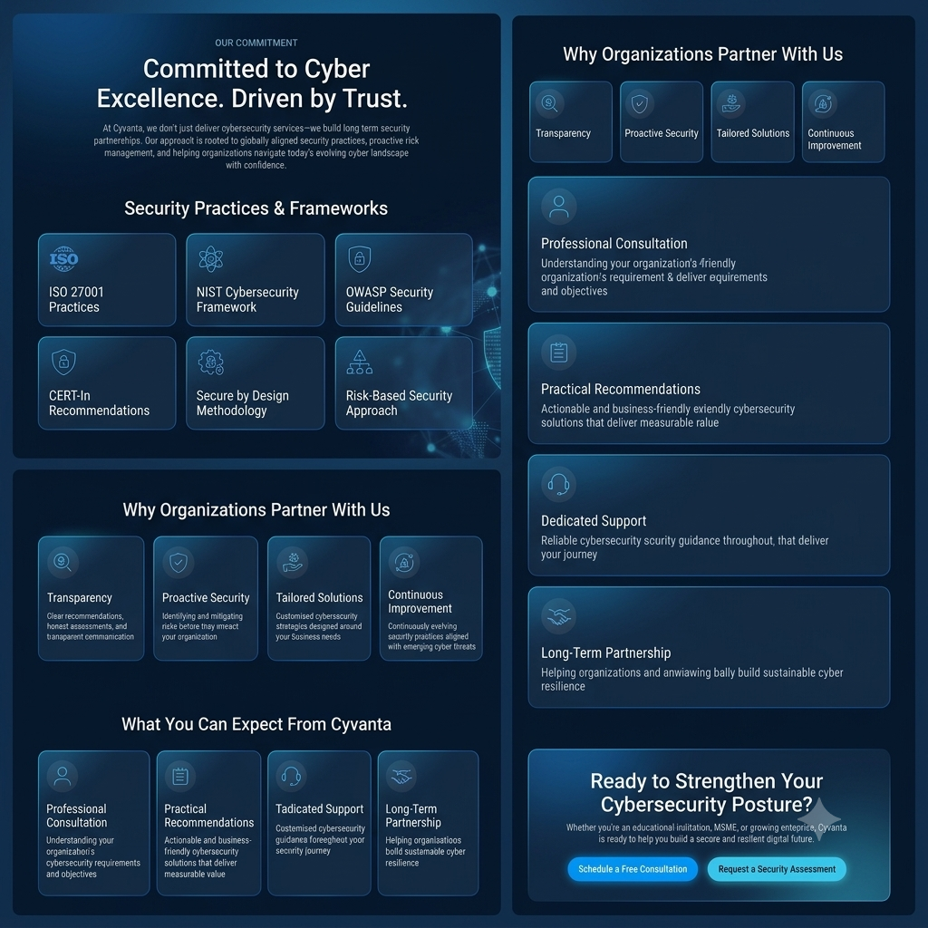 Cyvanta Commitment to security Excelence1